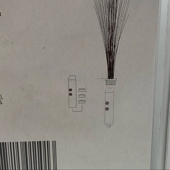 Halloween Safety Light Fiber Optic Wand NO Battery - Picture 4 of 4